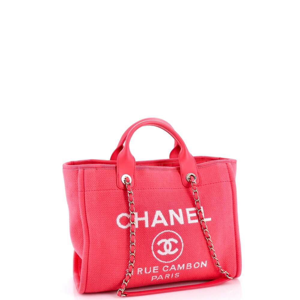 Chanel Deauville Nm Tote Mixed Fibers #225930C36B - Picture 3 of 9